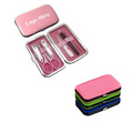 6-Sets PU Leather Case Manicure Set